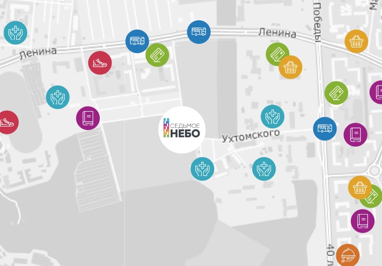 ЖК 7 небо месторасположение